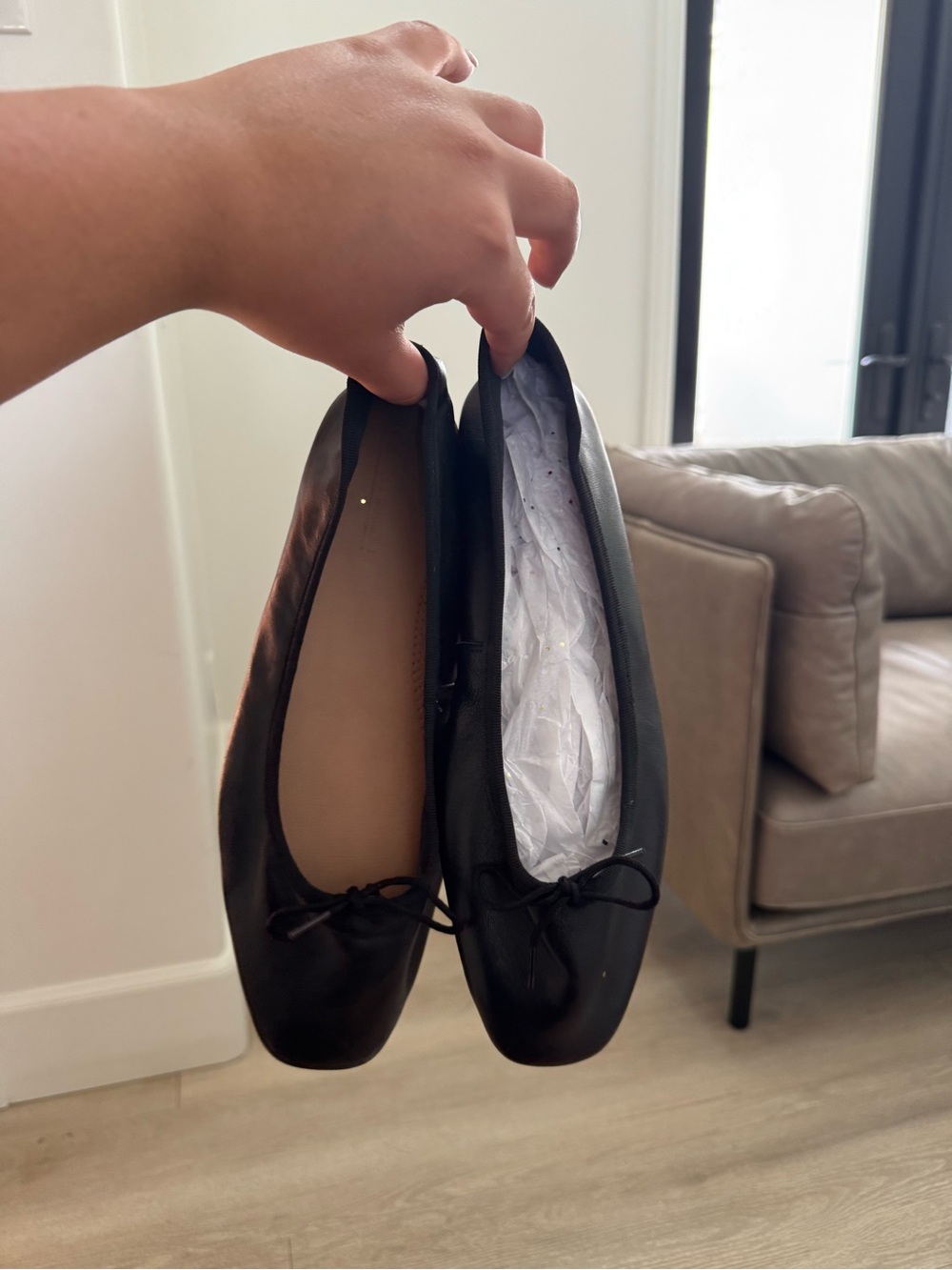 Classic Black Ballet Flats - Women's